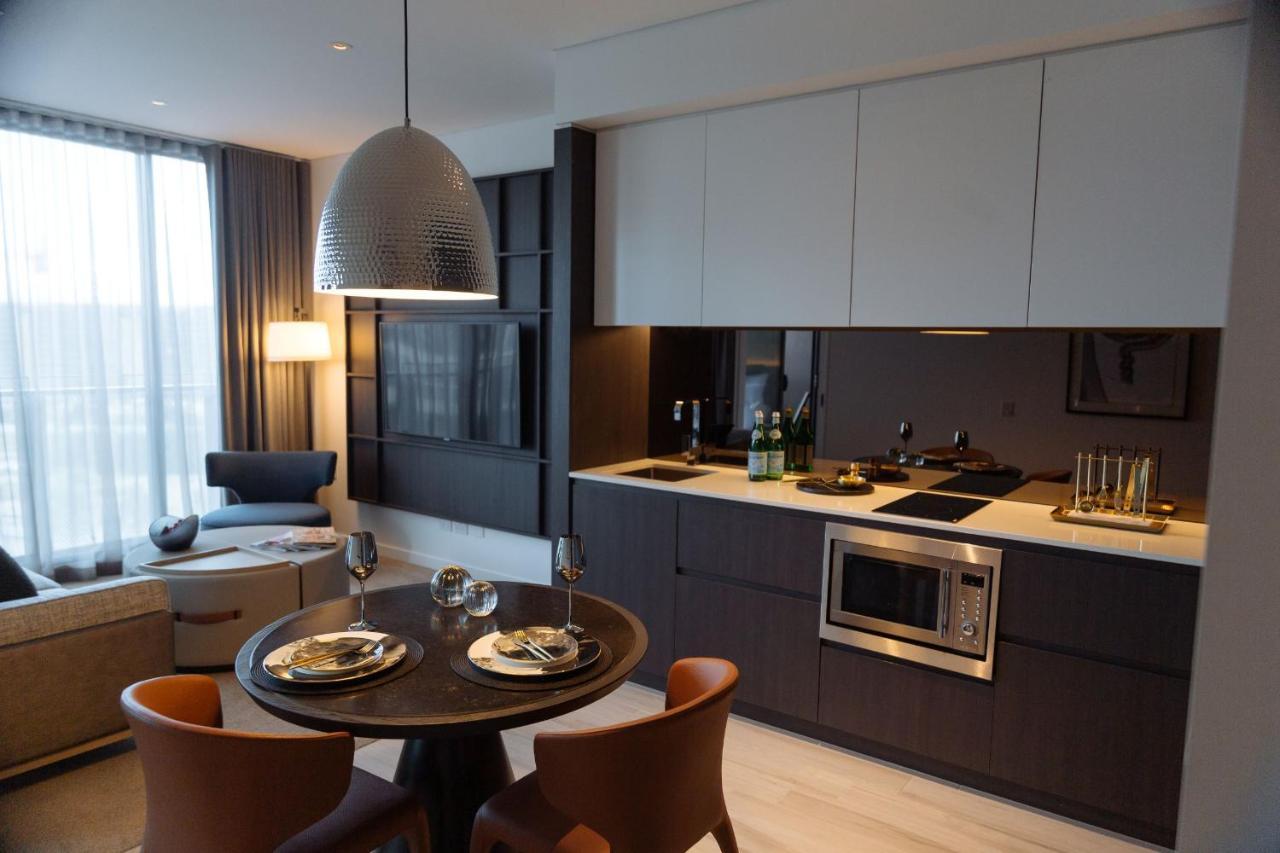 One Global Resorts Green Square Sydney Exterior photo A kitchen in a typical apartment